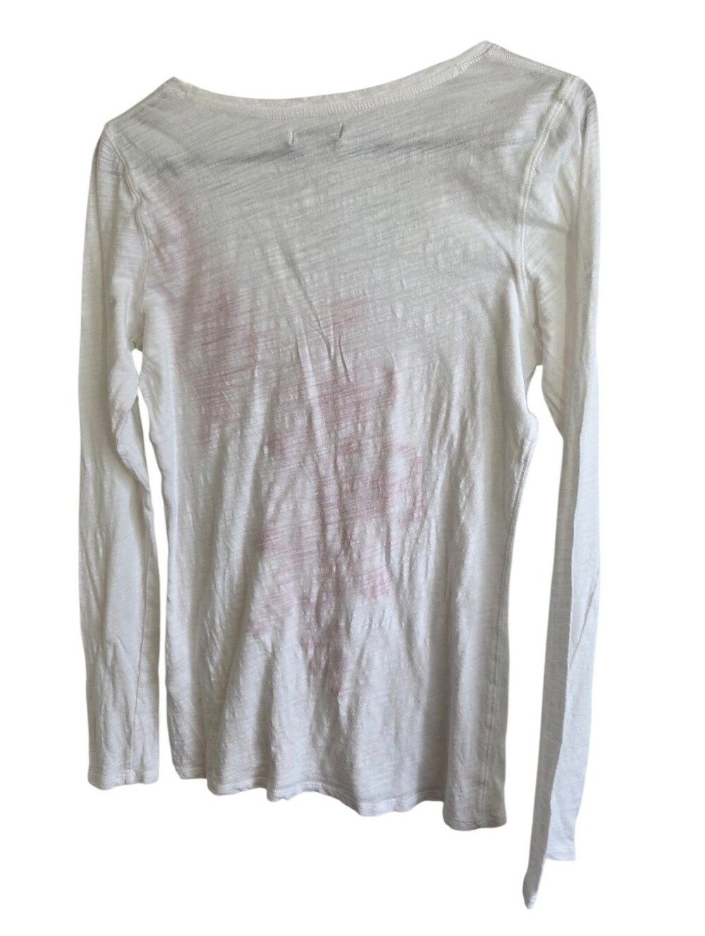 Lucky Brand Floral Embroidered Applique Scoop Neck 100% Cotton Top Size M - Picture 6 of 11
